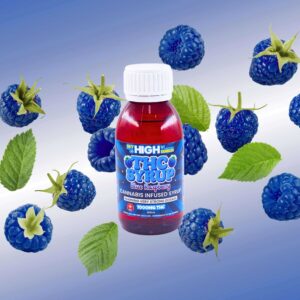 Sky High Syrup – Blue Raspberry 1000mg THC product image