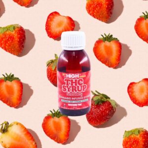 Sky High Syrup – Strawberry 1000mg THC product image