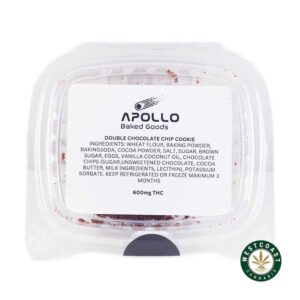 Apollo Baked Goods – Chocolate Chip Cookies – 600mg THC product image