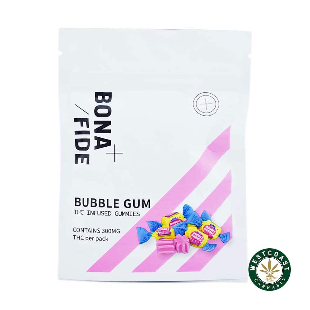 Bonafide – Bubble Gum Gummies 300mg THC