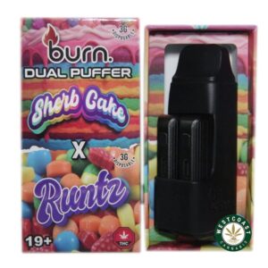 Burn Extracts – Dual 3 Gram Puffer – Sherb Cake x Runtz (3 Grams + 3 Gram) product image