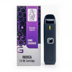 CG Extracts Premium Concentrates Disposable Pen – GMO Cookies 2ML CG Extracts Premium Concentrates Disposable Pen – GMO Cookies 2ML product image