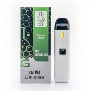 CG Extracts Premium Concentrates Disposable Pen – Red Congolese 2ML product image