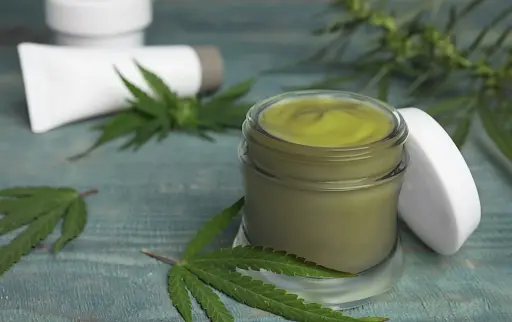 Crème de cannabis