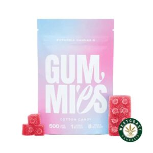 Euphoria Cannabis – Cotton Candy Gummies 500mg THC product image