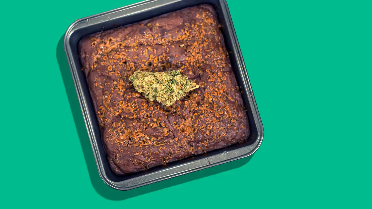 How do you make weed brownies