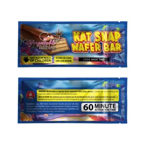 Unforgettable Edibles – Kat Snap Wafer Bar – 1000MG THC product image