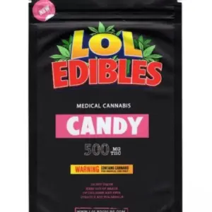 LOL Peach Edibles 500mg