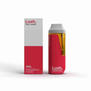 LUSH – 2ML Disposable Vape – Strawberry Cough (Sativa) product image