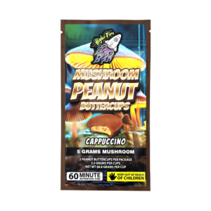 Higher Fire Extracts – Mushroom Peanut butter Chocolate Cups – Cappuccino 5000MG product image
