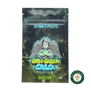 So High Extracts Premium Shatter – Gods Green Crack product image