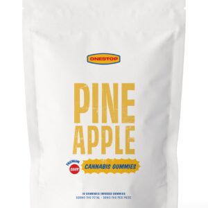 One Stop – Sour Pineapple THC Gummies 500mg product image