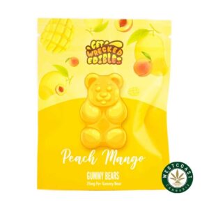 Get Wrecked Edibles – Peach Mango Gummy Bears 300mg THC product image