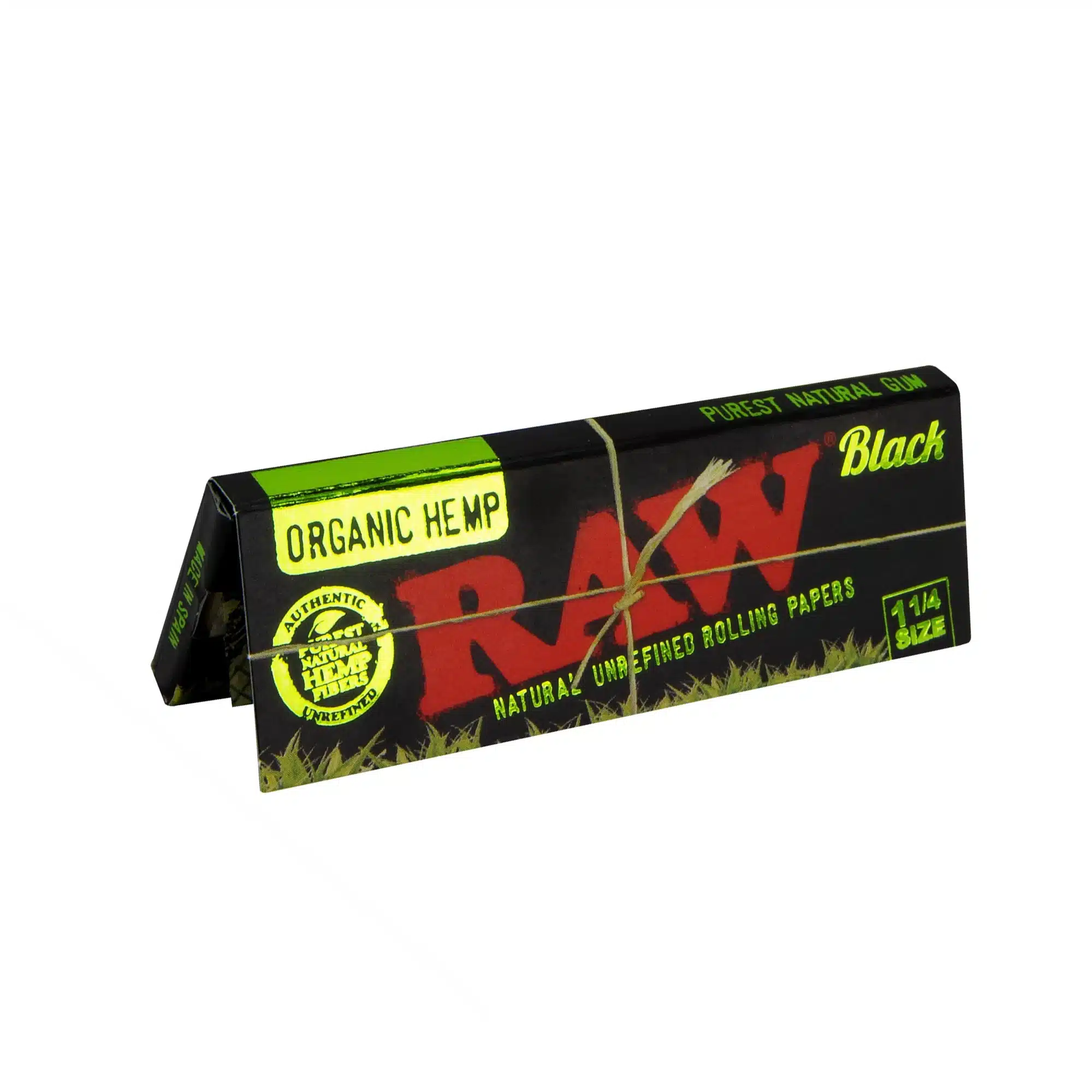 Raw Hemp Black Organic Rolling Paper Raw Hemp Black Organic Rolling Paper product image