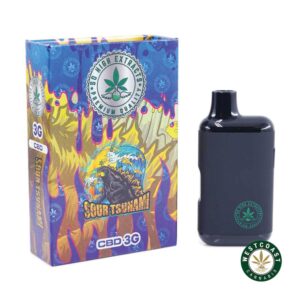 So High Extracts CBD Disposable Pen – Sour Tsunami 3ML product image