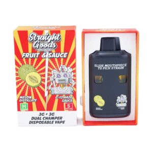 Straight Goods – Dual Chamber Vape – Melon + G-13 Haze (3 Grams + 3 Grams) product image