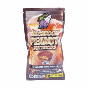 Higher Fire Extracts – Mushroom Peanut butter Chocolate Cups – Milk 5000MG product image