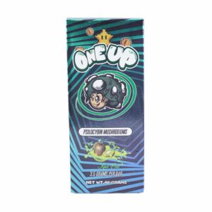 One Up – Psilocybin Mushrooms – Kiwi Fruit 3.5G Chocolate product image