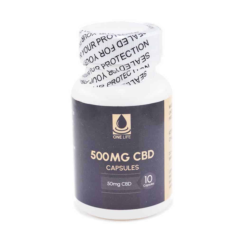 One Life Soft Gel Capsules – 500mg CBD One Life Soft Gel Capsules – 500mg CBD product image
