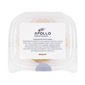 Apollo Baked Goods – Chocolate Chip Cookies – 300mg THC product image