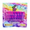 Higher Fire Extracts – Shatter Gummy Cubes – Blueberry 2500mg THC product image