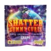 Higher Fire Extracts – Shatter Gummy Cubes – Grape 2500mg THC product image