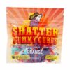 Higher Fire Extracts – Shatter Gummy Cubes – Orange 2500mg THC product image