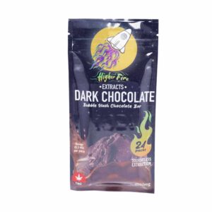 Higher Fire Extracts – Bubble Hash Chocolate Bar – Dark 2000mg THC product image