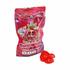 Sky High Edibles – Pomegranate Gummy 600mg THC product image