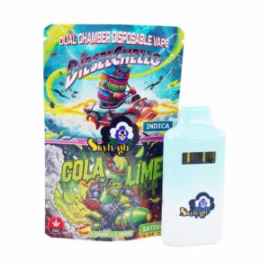 Sky High Extract – Dual Chamber Vape – Dieselchello (Indica) + Cola Lime (Sativa) – (4 Grams + 4 Grams) product image