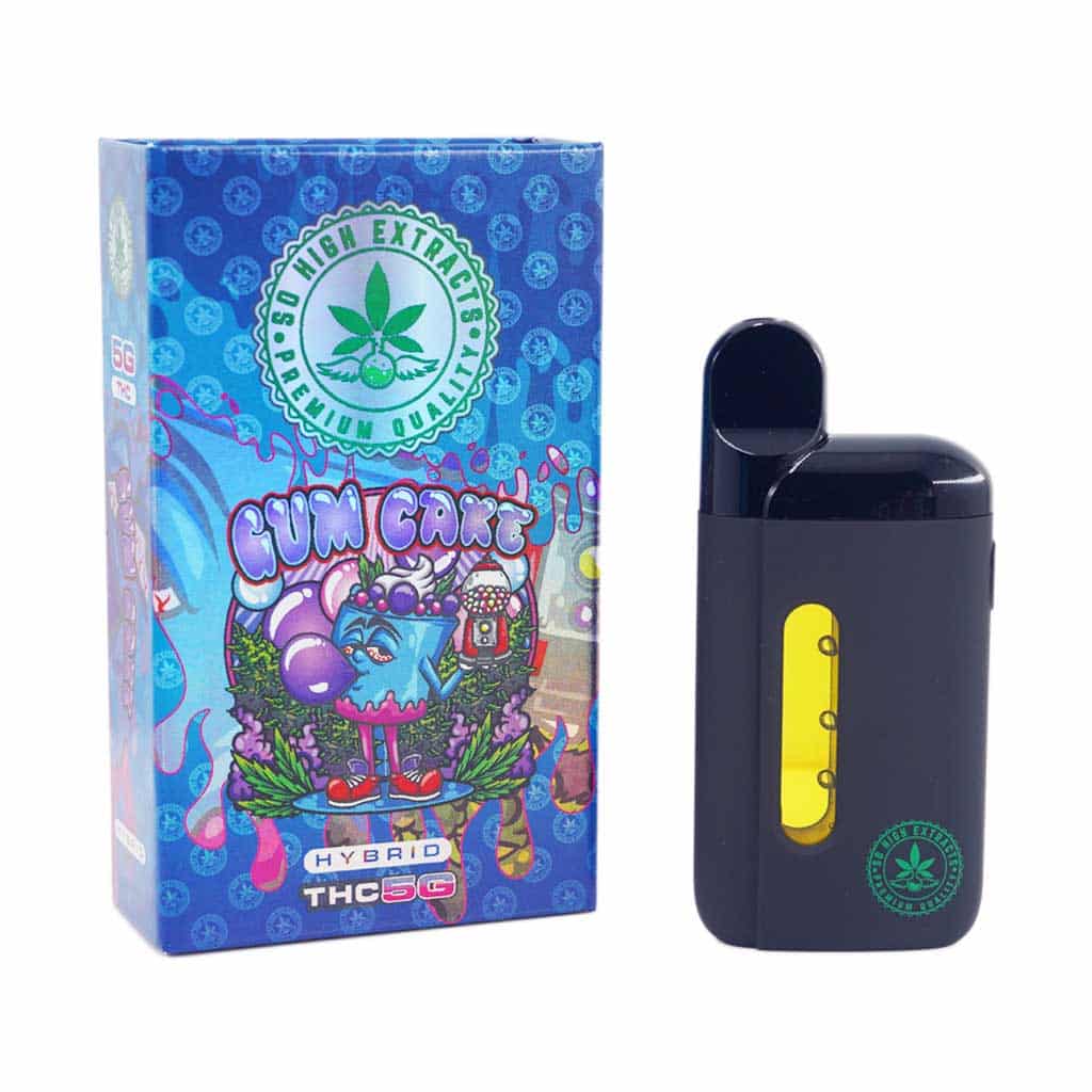 So High Extracts Disposable Pen – Gum Cake 5ML (Hybrid) So High Extracts Disposable Pen – Gum Cake 5ML (Hybrid) product image