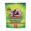 Bomb Edibles – 500mg THC Sour Hard Candy – Green Apple product image