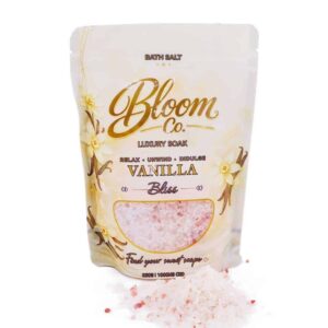 Bloom Co. – Vanilla Bath Salts – 1000MG CBD product image