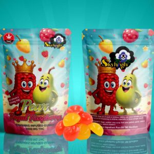 Sky High Edibles – Pear + Royal Raspberry Gummy 3000mg THC product image
