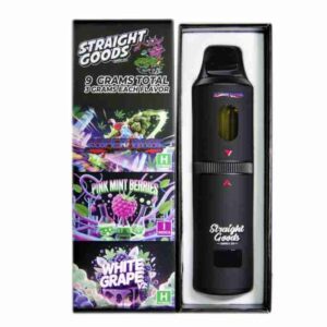 Straight Goods – Triple Chamber Vape – Super Boof + Pink Mint Berries + White Grape V2 (3 Grams + 3 Grams + 3 Gram) product image